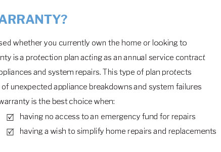 home warranty meriwether